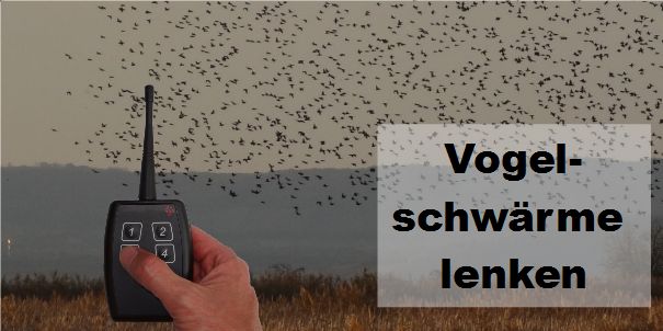 Vogelabwehr akustisch mit funk